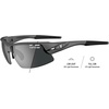 image:imageCrit Sport Sunglasses  Ideal for Baseball Cricket Cycling Fishing Golf Hiking Running Tennis amp PickleballMatte Gunmetal With Smoke Polarized Fototec Lens