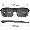 image:imageRivet Sport Sunglasses Ideal For Cycling Golf Pickleball Running And TennisBlackout Clarion Red Fototec 20