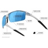 image:imageRivet Sport Sunglasses Ideal For Cycling Golf Pickleball Running And TennisBlackout Clarion Red Fototec 20