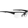 image:imageRivet Sport Sunglasses Ideal For Cycling Golf Pickleball Running And TennisBlackout Clear Lens