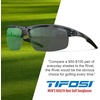 image:imageRivet Sport Sunglasses Ideal For Cycling Golf Pickleball Running And TennisCrystal Smoke Enliven Golf