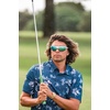 image:imageRivet Sport Sunglasses Ideal For Cycling Golf Pickleball Running And TennisMatte White Clarion BlueAc RedClear