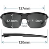 image:imageRivet Sport Sunglasses Ideal For Cycling Golf Pickleball Running And TennisSatin Vapor Clarion Blue Fototec
