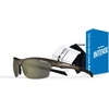 image:imageTifosi Intense Sport Sunglasses Men amp Women  Ideal For Golf Pickleball Running amp Tennis Vented Lenses Prevent FoggingGloss Black WSmoke Lens Silver Mirror