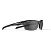image:imageTifosi Intense Sport Sunglasses Men amp Women  Ideal For Golf Pickleball Running amp Tennis Vented Lenses Prevent FoggingGloss Black WSmoke Lens Silver Mirror