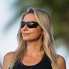 image:imageTifosi Intense Sport Sunglasses Men amp Women  Ideal For Golf Pickleball Running amp Tennis Vented Lenses Prevent FoggingIron WGreen Gt Lens
