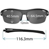 image:imageTifosi Intense Sport Sunglasses Men amp Women  Ideal For Golf Pickleball Running amp Tennis Vented Lenses Prevent FoggingMatte Black W Ac Red Lenses