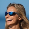 image:imageTifosi Intense Sport Sunglasses Men amp Women  Ideal For Golf Pickleball Running amp Tennis Vented Lenses Prevent FoggingSilver WSmoke Lens Blue Mirror