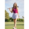 image:imageTifosi Optics Navar Sport Sunglasses  Ideal For Golf Pickleball Running amp Tennis Vented Lenses Prevent FoggingSatin Clear  Pink Mirror