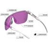 image:imageTifosi Optics Sanctum SL SunglassesFrosted Rose Pink Mirror