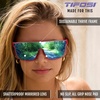 image:imageTifosi Optics Sanctum XL SunglassesMatte Crystal Pink Sky Blue Mirror