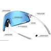 image:imageTifosi Optics Vogel XC Sunglasses Sport Sunglasses Men amp Women Small Medium Fit Ideal For Baseball Cycling Golf RunningCrystal Clear  Clear