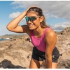 image:imageTifosi Optics Vogel XC Sunglasses Sport Sunglasses Men amp Women Small Medium Fit Ideal For Baseball Cycling Golf RunningSatin Clear  Sky Blue Mirror
