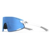 image:imageTifosi Optics Vogel XC Sunglasses Sport Sunglasses Men amp Women Small Medium Fit Ideal For Baseball Cycling Golf RunningSatin Clear  Sky Blue Mirror