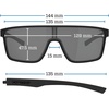 image:imageTifosi Sanctum Sunglasses Ideal For Cycling Golf Hiking Running Tennis amp Pickleball LifestyleAqua Shimmer Rose Mirror