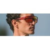 image:imageTifosi Sanctum Sunglasses Ideal For Cycling Golf Hiking Running Tennis amp Pickleball LifestyleCrystal Red Fade Smoke Red Mirror