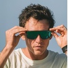 image:imageTifosi Sanctum Sunglasses Ideal For Cycling Golf Hiking Running Tennis amp Pickleball LifestyleCrystal Smoke  Green Mirror Polarized