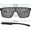 image:imageTifosi Sanctum Sunglasses Ideal For Cycling Golf Hiking Running Tennis amp Pickleball LifestyleNeon Hyper Lime Green Mirror With With Anti Reflective Coating Ar
