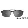 image:imageTifosi Seek FC 20 Sport Sunglasses Men amp Women  Ideal For Cycling Golf Hiking Running Tennis amp PickleballGloss Black  Enliven Golf