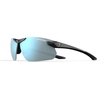 image:imageTifosi Seek FC 20 Sport Sunglasses Men amp Women  Ideal For Cycling Golf Hiking Running Tennis amp PickleballGloss Black  Smoke Bright Blue