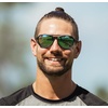 image:imageTifosi Selca Tangle Free Aviator Men amp Womens Sunglasses  Ideal for Golf Hiking Running Pickleball amp Great Lifestyle LookBlackout Sky Blue Mirror Polarized