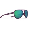 image:imageTifosi Selca Tangle Free Aviator Men amp Womens Sunglasses  Ideal for Golf Hiking Running Pickleball amp Great Lifestyle LookPlum Crazy Smoke Green Mirror