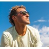 image:imageTifosi Shumo Oversized Sunglasses  Cycling Golf Pickleball RunningCrystal Denim Gold Mirror Lens
