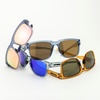 image:imageTifosi Shumo Oversized Sunglasses  Cycling Golf Pickleball RunningCrystal Smoke Cobalt Blue Mirror Lens