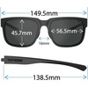 image:imageTifosi Shumo Oversized Sunglasses  Cycling Golf Pickleball RunningMidnight Coral Pink Mirror Lens