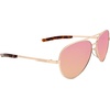 image:imageTifosi Shwae Tangle Free Aviator Sunglasses For Men amp Women  Ideal For Flying Golf Hiking and RunningGold Pink Mirror