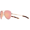 image:imageTifosi Shwae Tangle Free Aviator Sunglasses For Men amp Women  Ideal For Flying Golf Hiking and RunningGold Pink Mirror