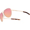 image:imageTifosi Shwae Tangle Free Aviator Sunglasses For Men amp Women  Ideal For Flying Golf Hiking and RunningGold Pink Mirror