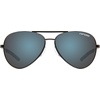 image:imageTifosi Shwae Tangle Free Aviator Sunglasses For Men amp Women  Ideal For Flying Golf Hiking and RunningGraphite Smoke Bright Blue Lens