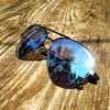 image:imageTifosi Shwae Tangle Free Aviator Sunglasses For Men amp Women  Ideal For Flying Golf Hiking and RunningGraphite Smoke Bright Blue Lens
