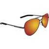 image:imageTifosi Shwae Tangle Free Aviator Sunglasses For Men amp Women  Ideal For Flying Golf Hiking and RunningGraphite Smoke Red Lens