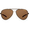image:imageTifosi Shwae Tangle Free Aviator Sunglasses For Men amp Women  Ideal For Flying Golf Hiking and RunningMidnight Gold Brown Lens