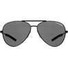 image:imageTifosi Shwae Tangle Free Aviator Sunglasses For Men amp Women  Ideal For Flying Golf Hiking and RunningSatin Black Smoke Lens
