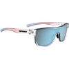 image:imageTifosi Sizzle Tangle Free Sport Sunglasses  Ideal For Running Cycling Golf Pickleball Tennis and Trendy Lifestyle LookAvant Clear Smoke Bright Blue Mirror Lens