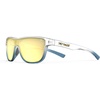 image:imageTifosi Sizzle Tangle Free Sport Sunglasses  Ideal For Running Cycling Golf Pickleball Tennis and Trendy Lifestyle LookFrost Blue Smoke Yellow Lens