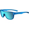 image:imageTifosi Sizzle Tangle Free Sport Sunglasses  Ideal For Running Cycling Golf Pickleball Tennis and Trendy Lifestyle LookNeon Electric Blue Sky Blue Mirror Lens With Ar