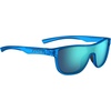 image:imageTifosi Sizzle Tangle Free Sport Sunglasses  Ideal For Running Cycling Golf Pickleball Tennis and Trendy Lifestyle LookNeon Electric Blue Sky Blue Mirror Lens With Ar