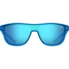 image:imageTifosi Sizzle Tangle Free Sport Sunglasses  Ideal For Running Cycling Golf Pickleball Tennis and Trendy Lifestyle LookNeon Electric Blue Sky Blue Mirror Lens With Ar