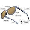 image:imageTifosi Smirk Womens Sunglasses amp Mens Glasses  Tangle Free Ideal For Running Beach Lifestyle Golf Hiking and PickleballAqua Shimmer  Rose Mirror