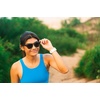 image:imageTifosi Smirk Womens Sunglasses amp Mens Glasses  Tangle Free Ideal For Running Beach Lifestyle Golf Hiking and PickleballMatte Blue Tortoise  Brown