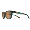 image:imageTifosi Swank Sport Sunglasses  Tangle Free  Ideal For Cycling Golf Hiking Pickleball Running and Great Lifestyle LookBlue ConfettiBrown Lens Polarized