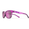 image:imageTifosi Swank Sport Sunglasses  Tangle Free  Ideal For Cycling Golf Hiking Pickleball Running and Great Lifestyle LookNeon Purple PunchSmoke Lens With Purple Mirror With Ar