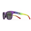 image:imageTifosi Swank Sport Sunglasses  Tangle Free  Ideal For Cycling Golf Hiking Pickleball Running and Great Lifestyle LookRainbow ShineSmoke Lens