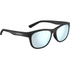 image:imageTifosi Swank Sport Sunglasses  Tangle Free  Ideal For Cycling Golf Hiking Pickleball Running and Great Lifestyle LookSatin BlackSmoke Lens Bright Blue Mirror