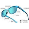 image:imageTifosi Swank Sport Sunglasses  Tangle Free  Ideal For Cycling Golf Hiking Pickleball Running and Great Lifestyle LookSatin BlackSmoke Lens Polarized
