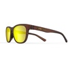 image:imageTifosi Swank Sport Sunglasses  Tangle Free  Ideal For Cycling Golf Hiking Pickleball Running and Great Lifestyle LookWoodgrainSmoke Lens Yellow Mirror